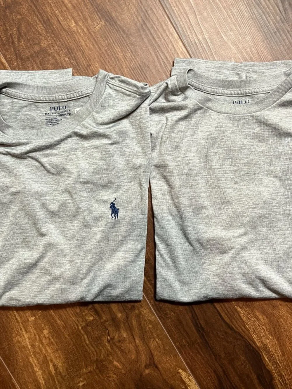 Polo Ralph Lauren Classic Performance Jersey T-Shirt (2 ct) Gray workout active